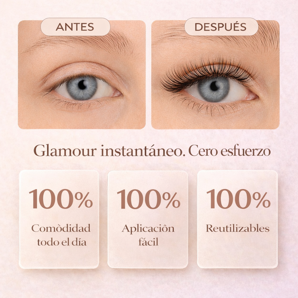 Bellavé™ — Pestañas Magnéticas sin Pegamento