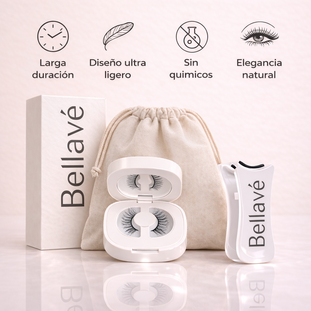 Bellavé™ — Pestañas Magnéticas sin Pegamento