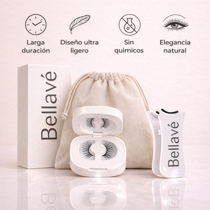 Bellavé™ — Pestañas Magnéticas sin Pegamento